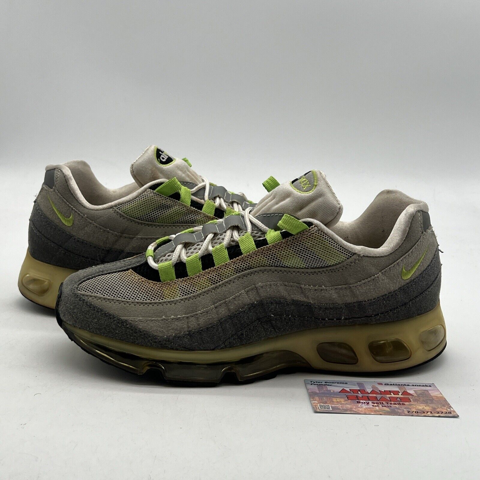 Size 7 - Nike Air Max 95 360 One Time Only Collector's Pack Neon (313866-271)