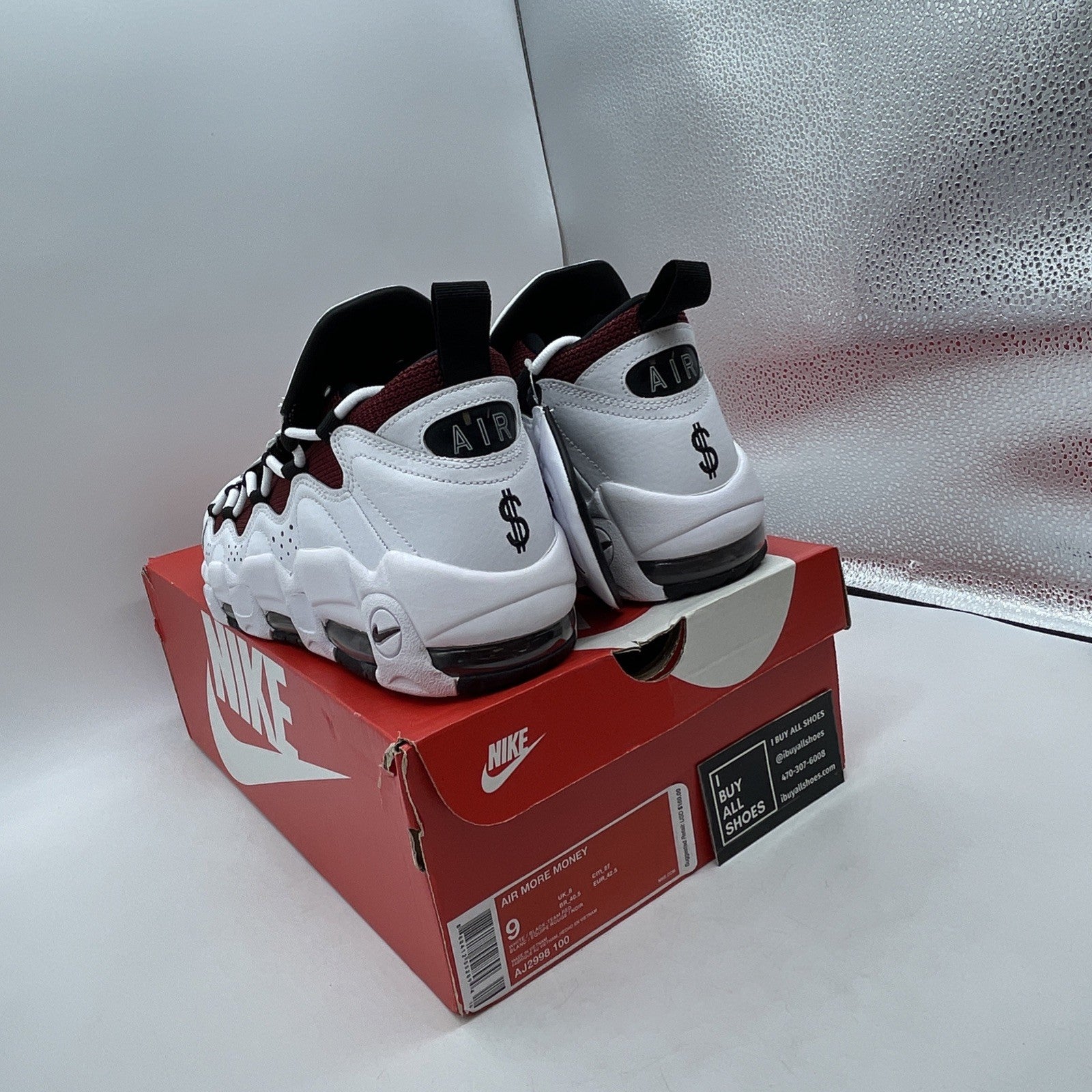 Size 9 - Nike Air More Money Mo' Money (AJ2998-100)