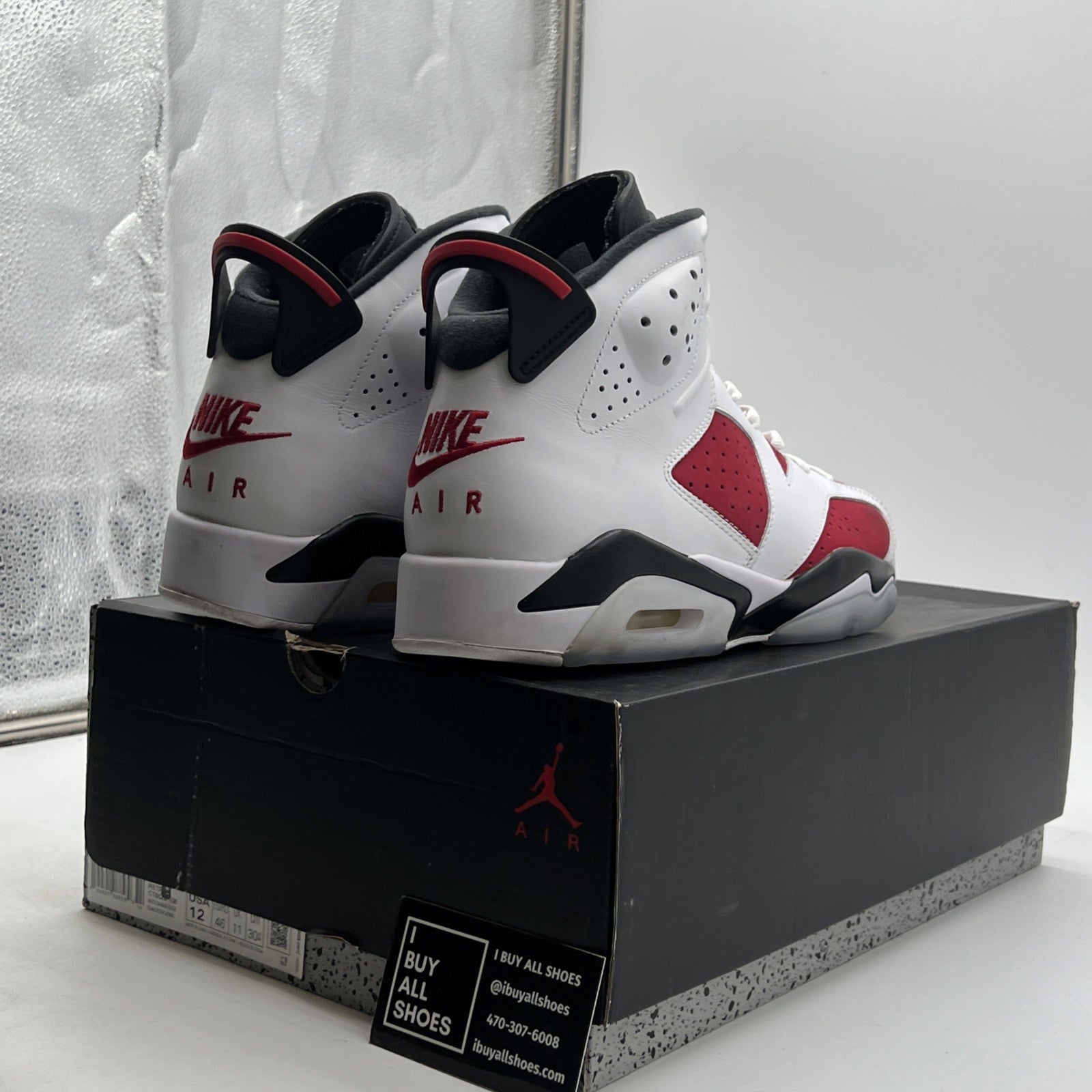 Size 12 - Air Jordan 6 Retro OG Mid Carmine (CT8529-106)