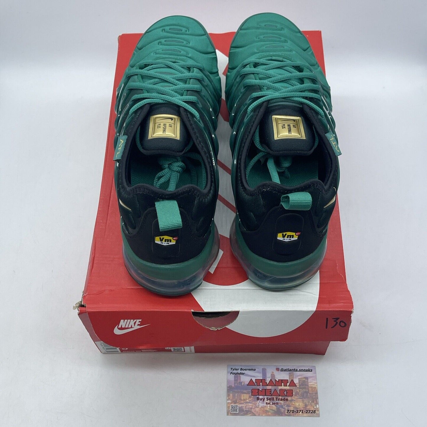 Size 9.5 - Nike Air VaporMax Plus City Special - Atlanta Green (DH0145-300)