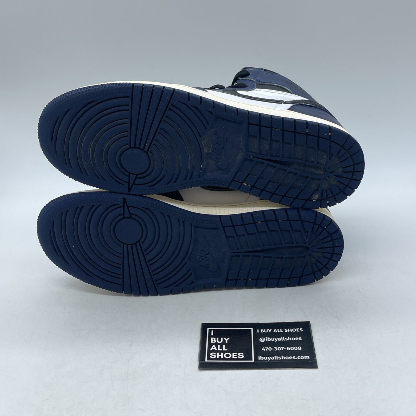 Size 6.5Y (GS) Air Jordan 1 Retro OG “Midnight Navy” (FD1437-401)