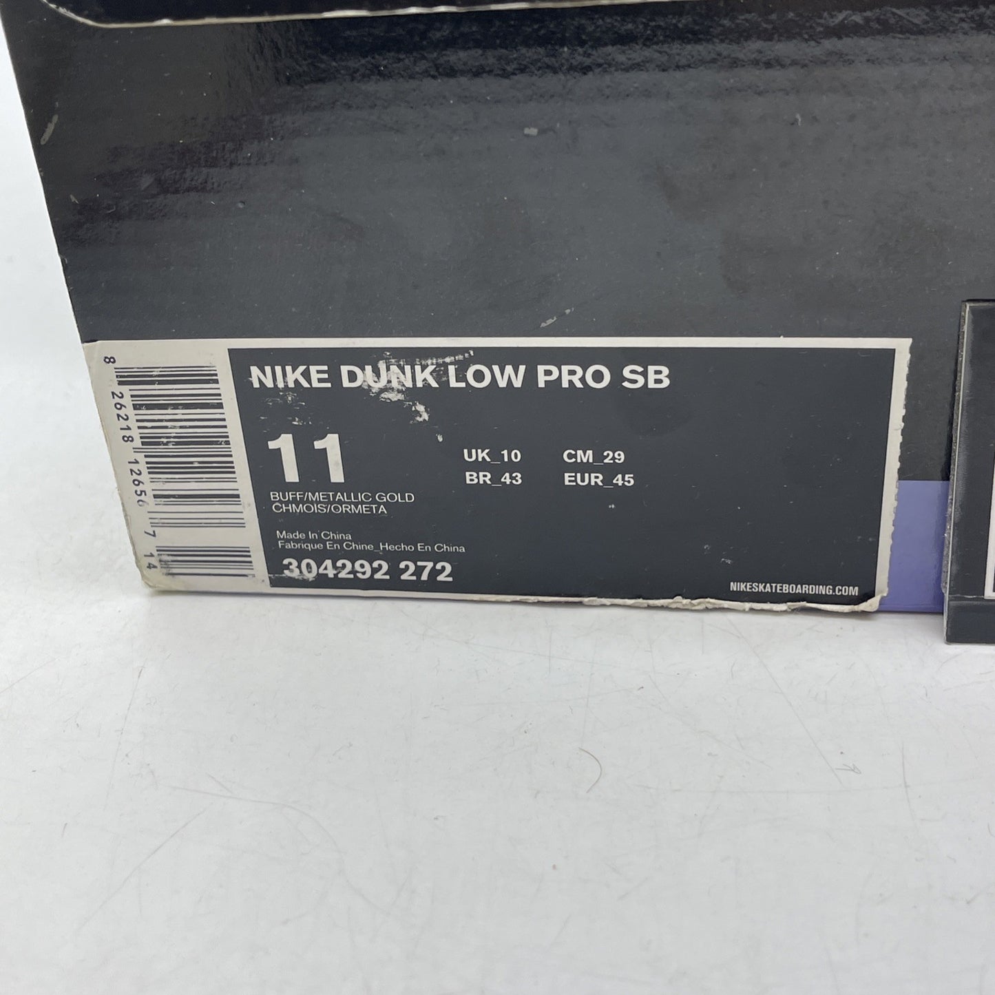 Size 11 - Nike Dunk Pro SB Low Old Spice (304292-272)