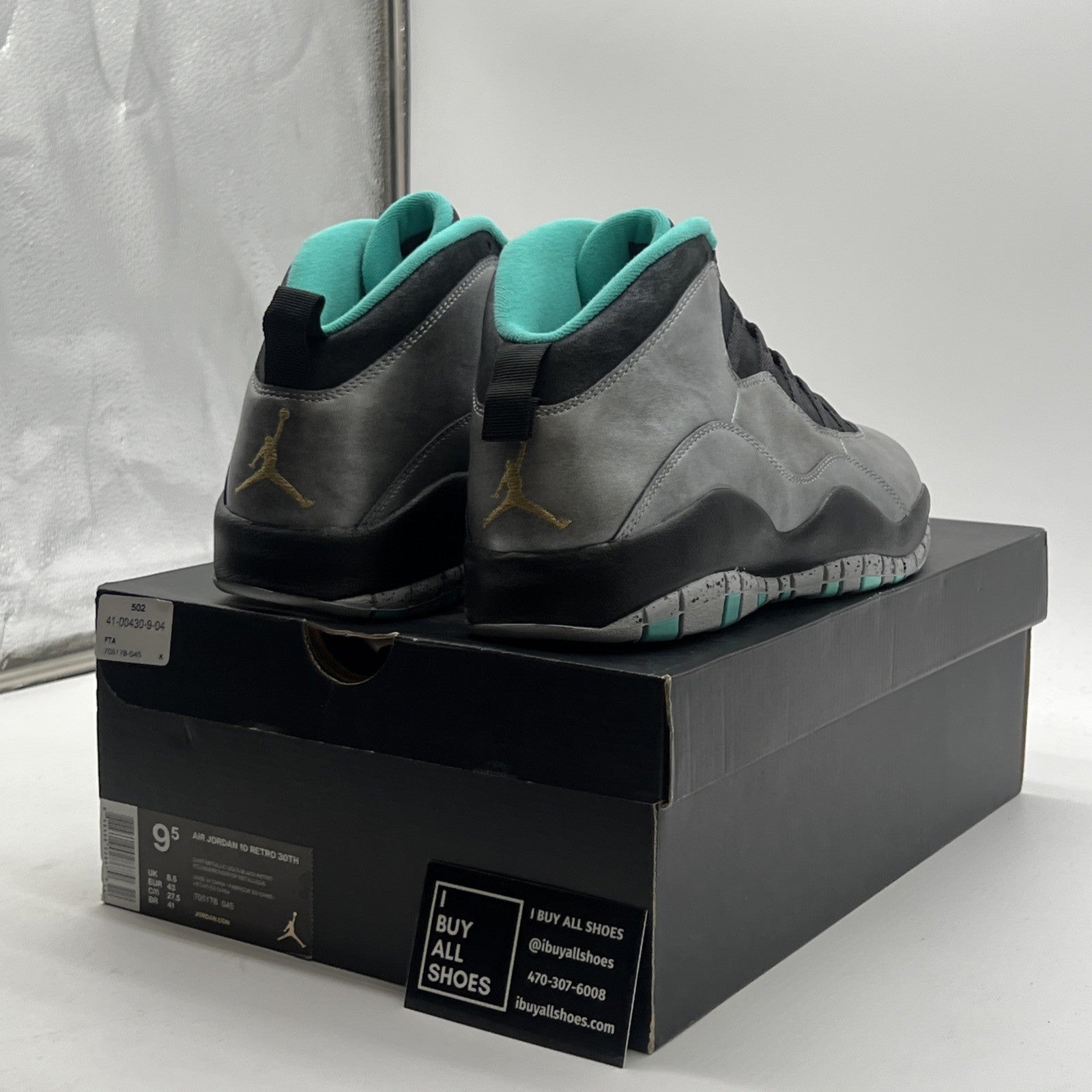 Size 9.5 - Air Jordan 10 Retro Lady Liberty (705178-045)