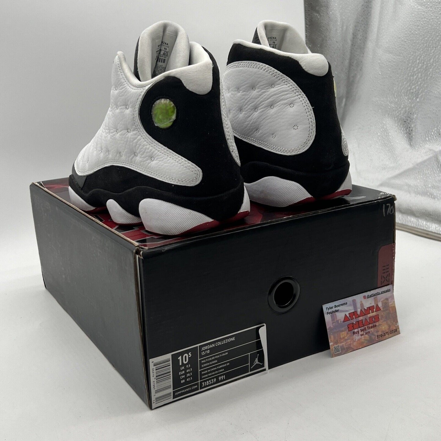 Size 10.5 - Air Jordan 13 Retro 2008 He Got Game Countdown Pack (309259-104)