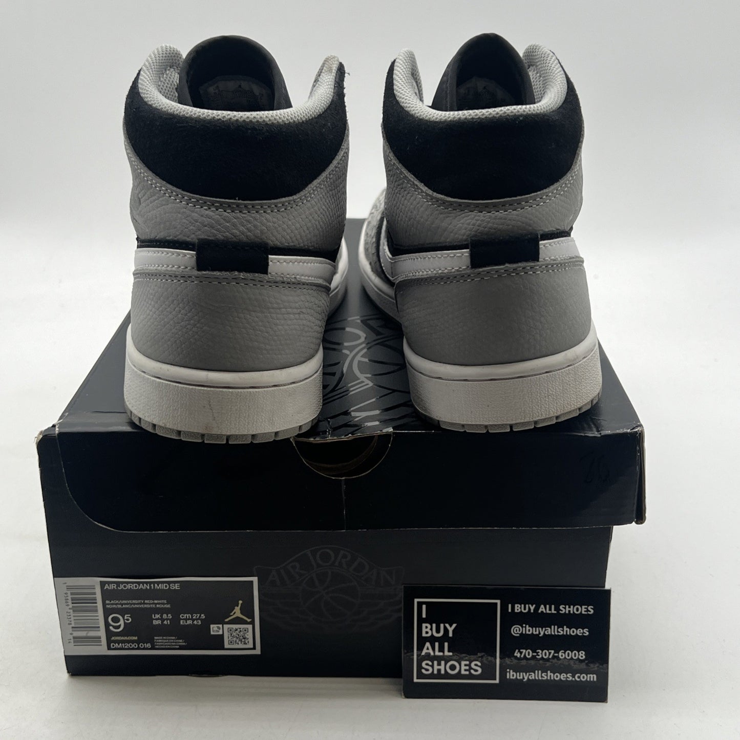 Size 9.5 - Air Jordan 1 Mid SE Elephant Toe (DM1200-016)