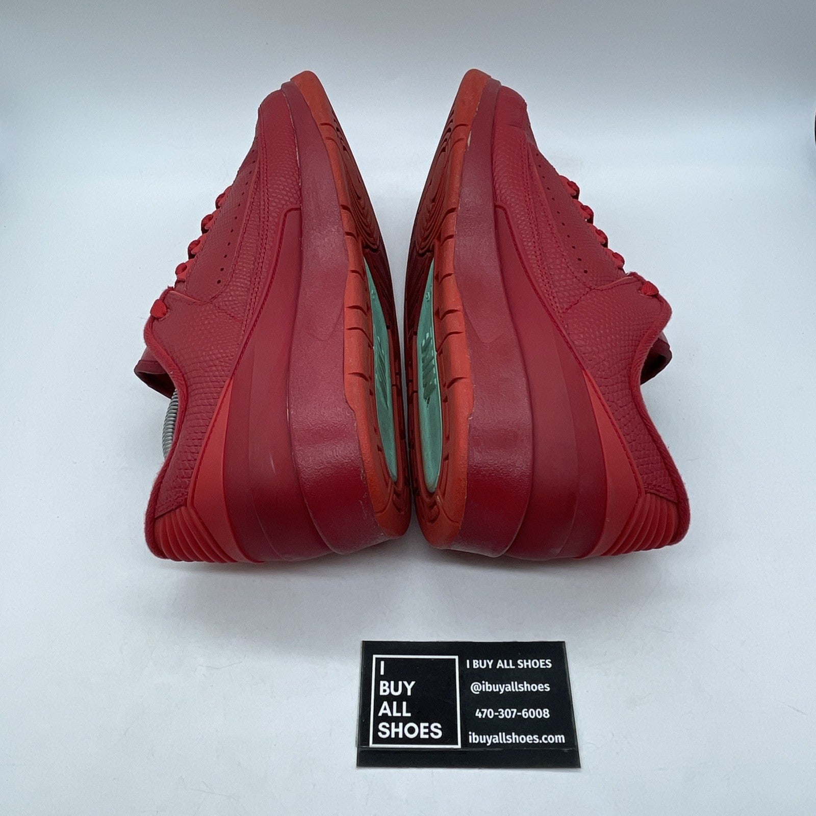 Size 9.5 - Air Jordan 2 Retro Low Gym Red Leather (832819-606)