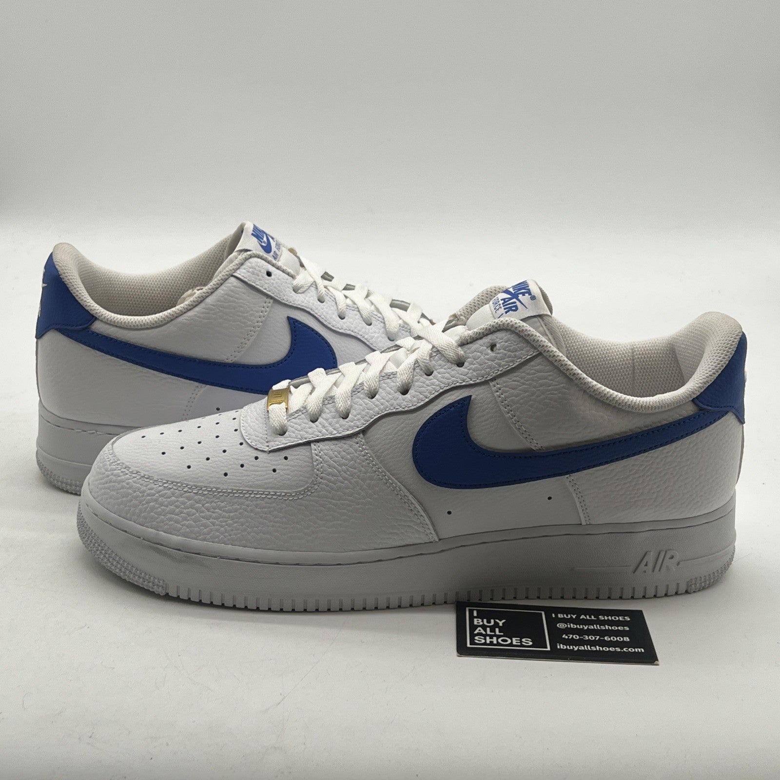 Size 14 - Nike Air Force 1 Low White Game Royal (DM2845-100)