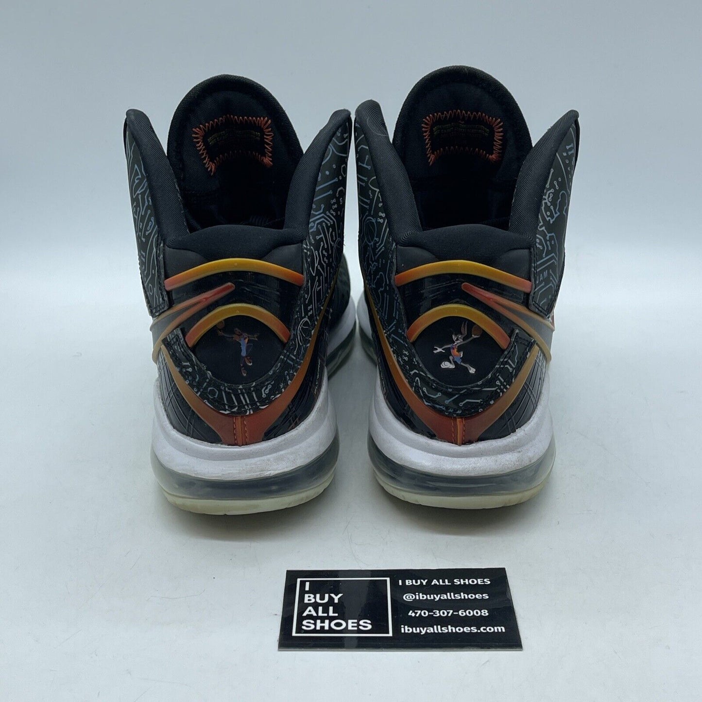 Size 8 - Nike Space Jam x LeBron 8 A New Legacy Black Suede Leather (DB1732-001)