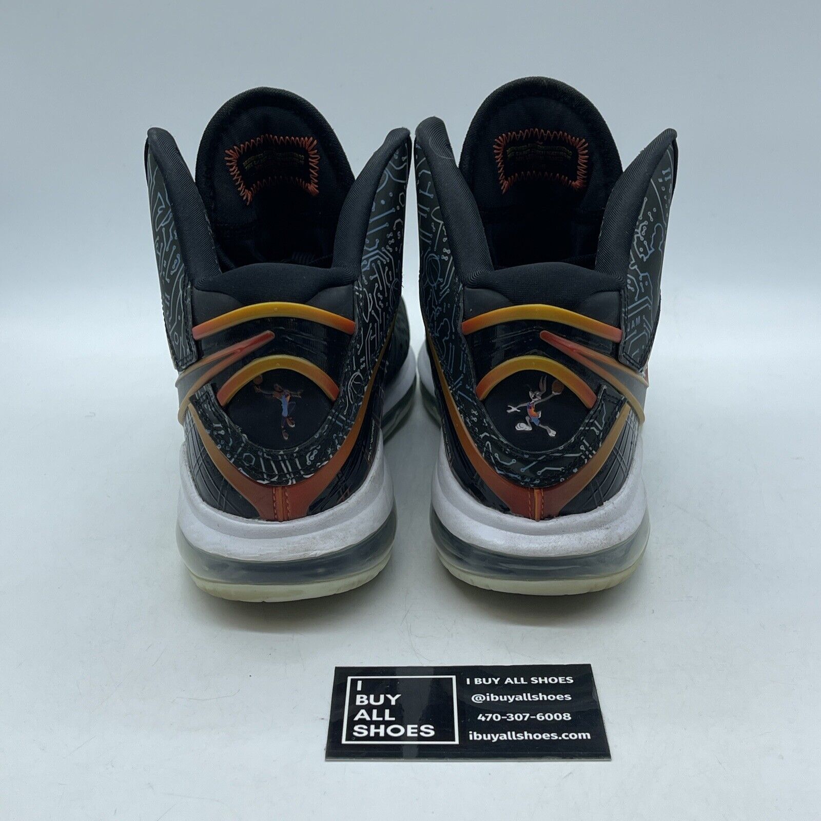 Size 8 - Nike Space Jam x LeBron 8 A New Legacy Black Suede Leather (DB1732-001)