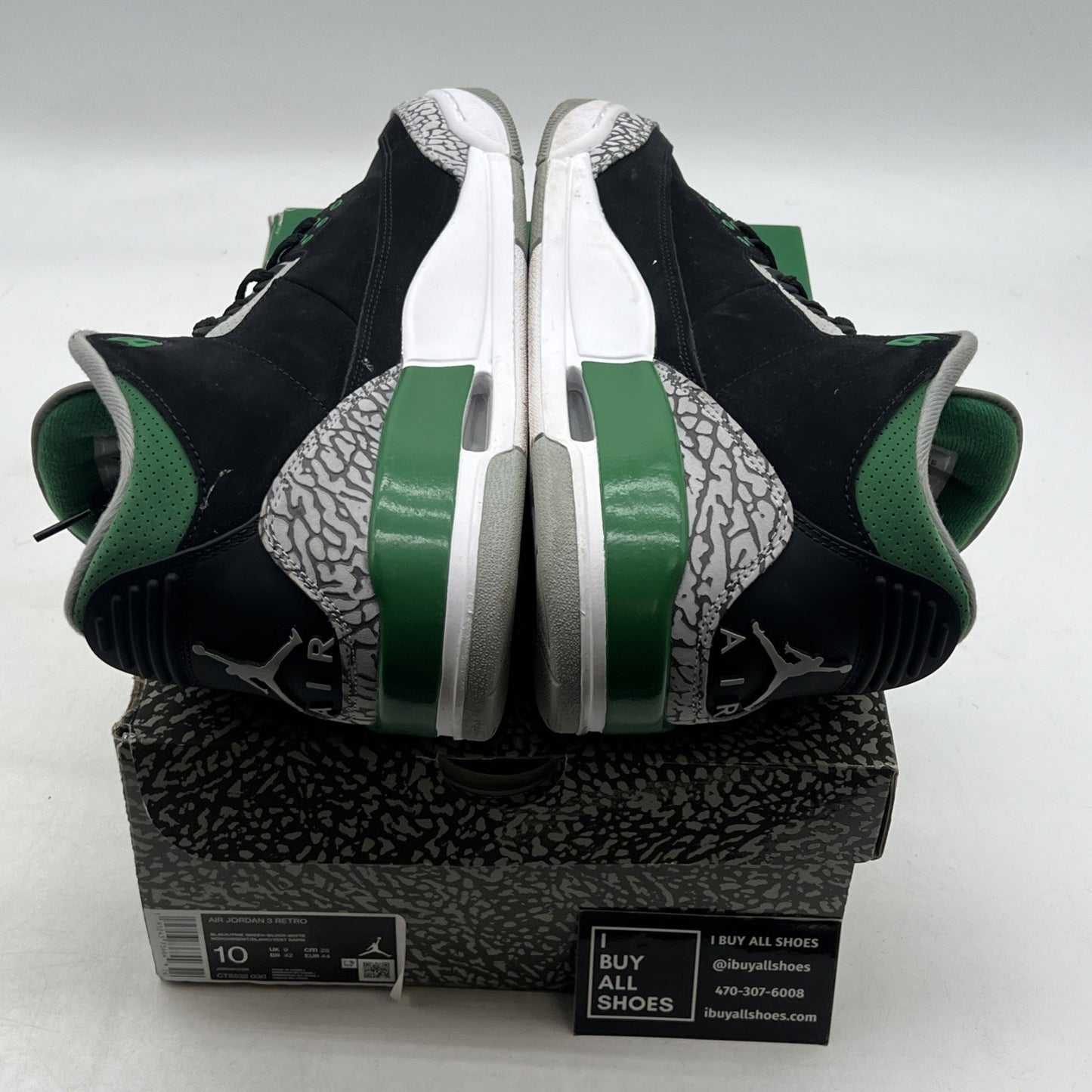Size 10 - Air Jordan 3 Retro Mid Pine Green (CT8532-030)