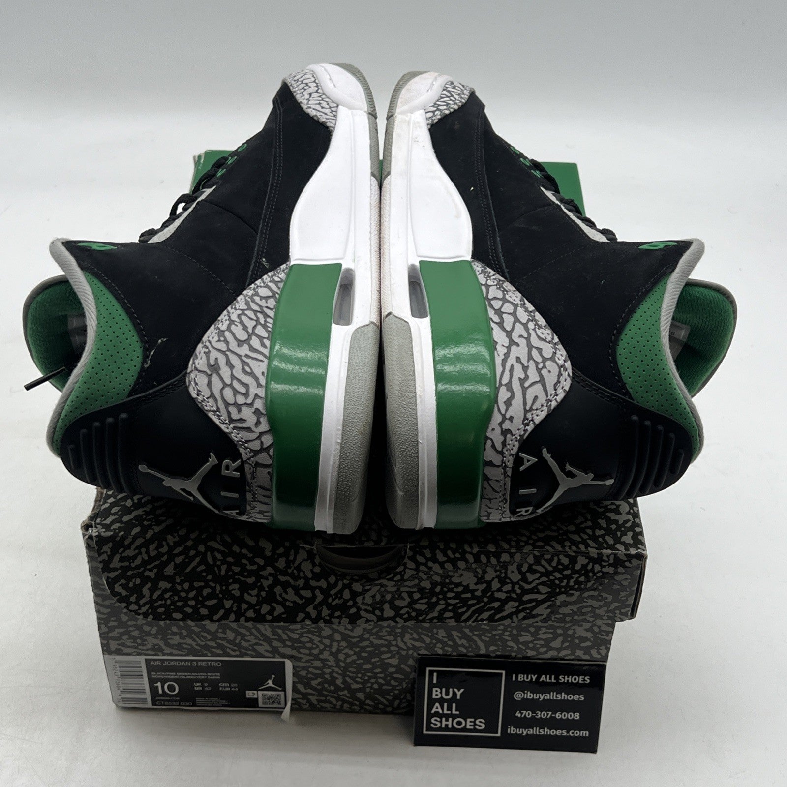 Size 10 - Air Jordan 3 Retro Mid Pine Green (CT8532-030)
