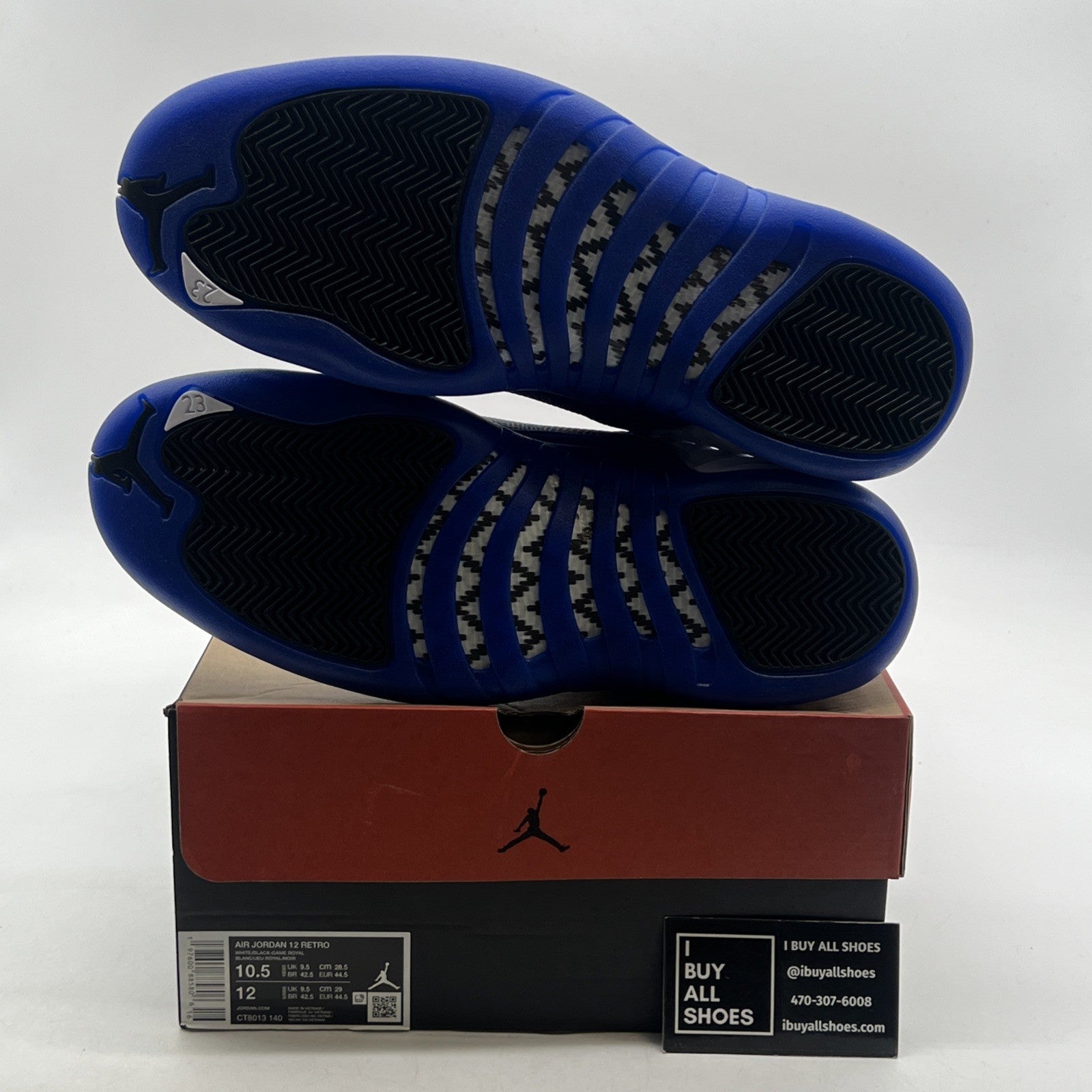 Size 10.5 - Air Jordan 12 Retro Blueberry (CT8013-140)