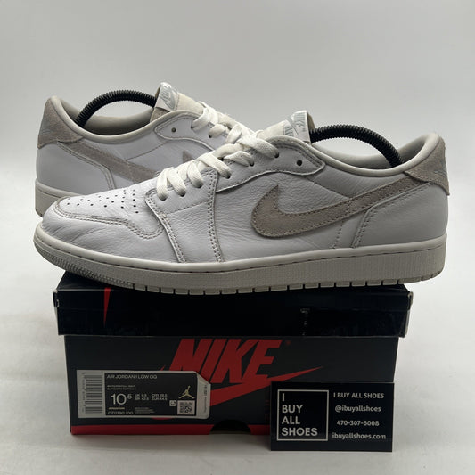 Size 10.5 - Air Jordan 1 Low OG Neutral Gray (CZ0790-100)