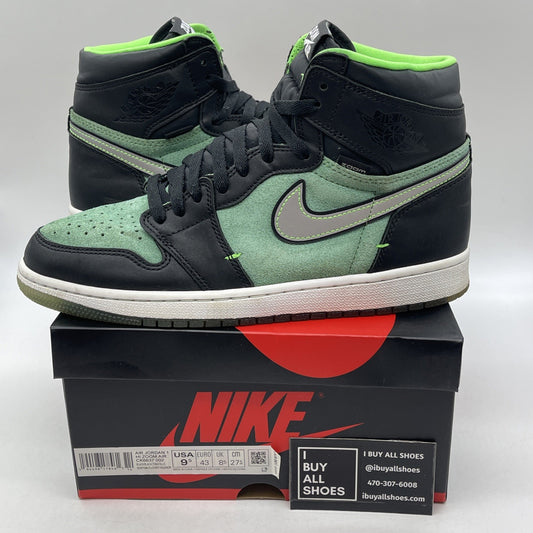 Size 9.5 - Air Jordan 1 Zoom High Zen Green (CK6637-002)