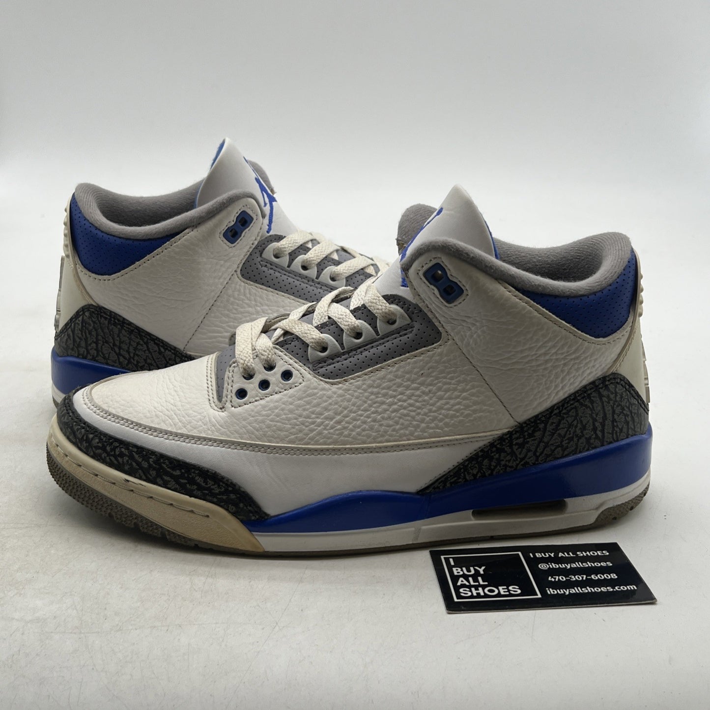 Size 10.5 - Air Jordan 3 Retro Mid Racer Blue (CT8532-145)