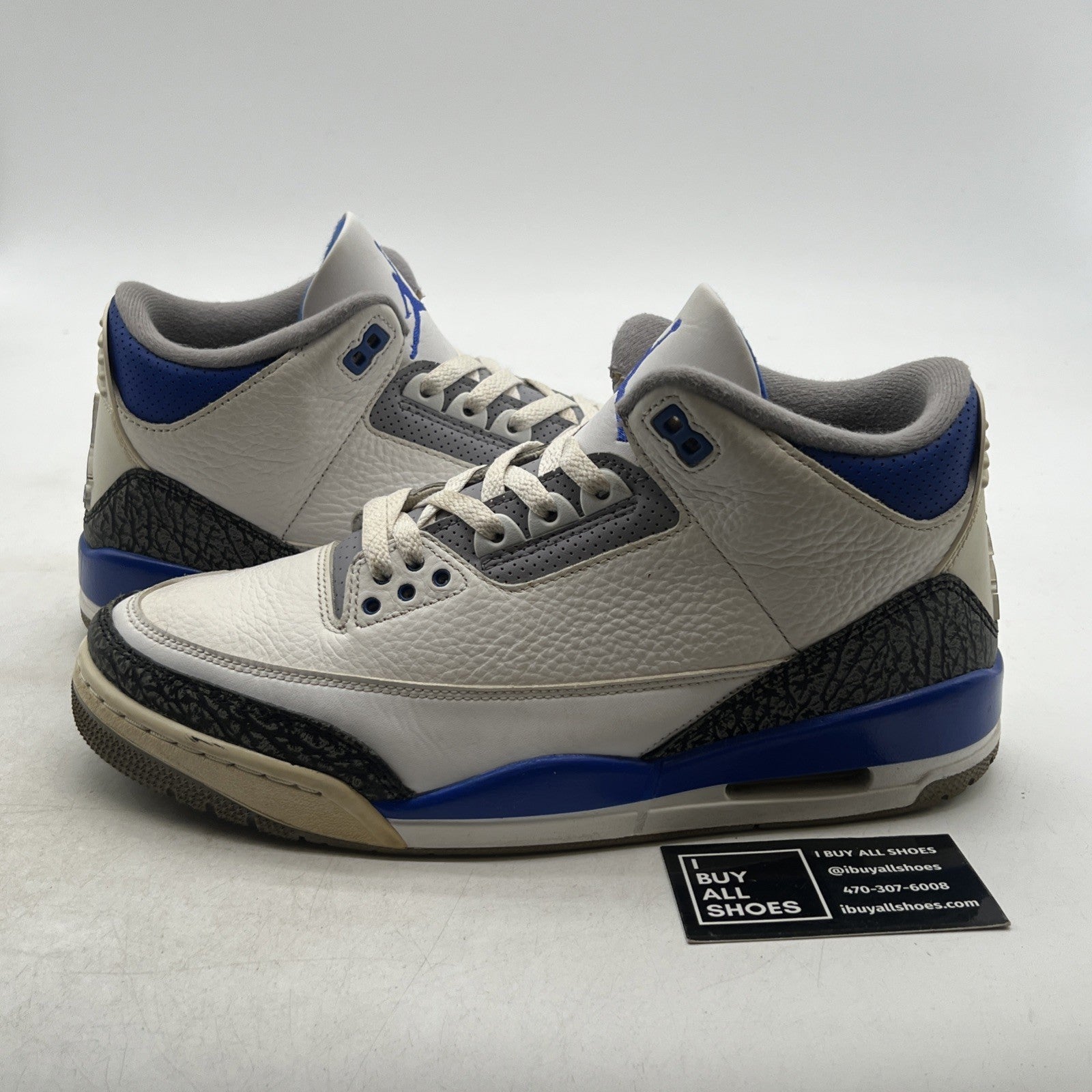 Size 10.5 - Air Jordan 3 Retro Mid Racer Blue (CT8532-145)