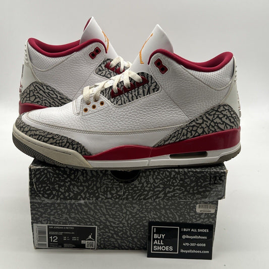 Size 12 - Air Jordan 3 Retro Mid Cardinal Red (CT8532-126)