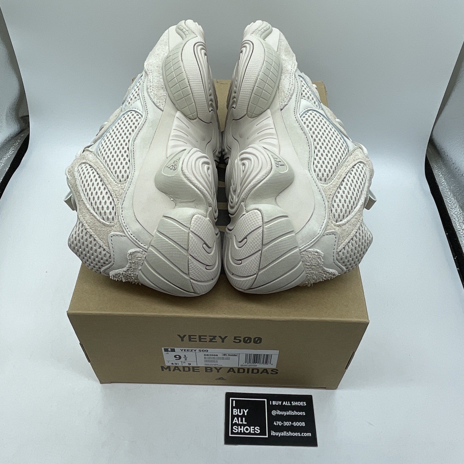 Size 9.5 - adidas Yeezy 500 Blush Tan Suede Leather (DB2908)