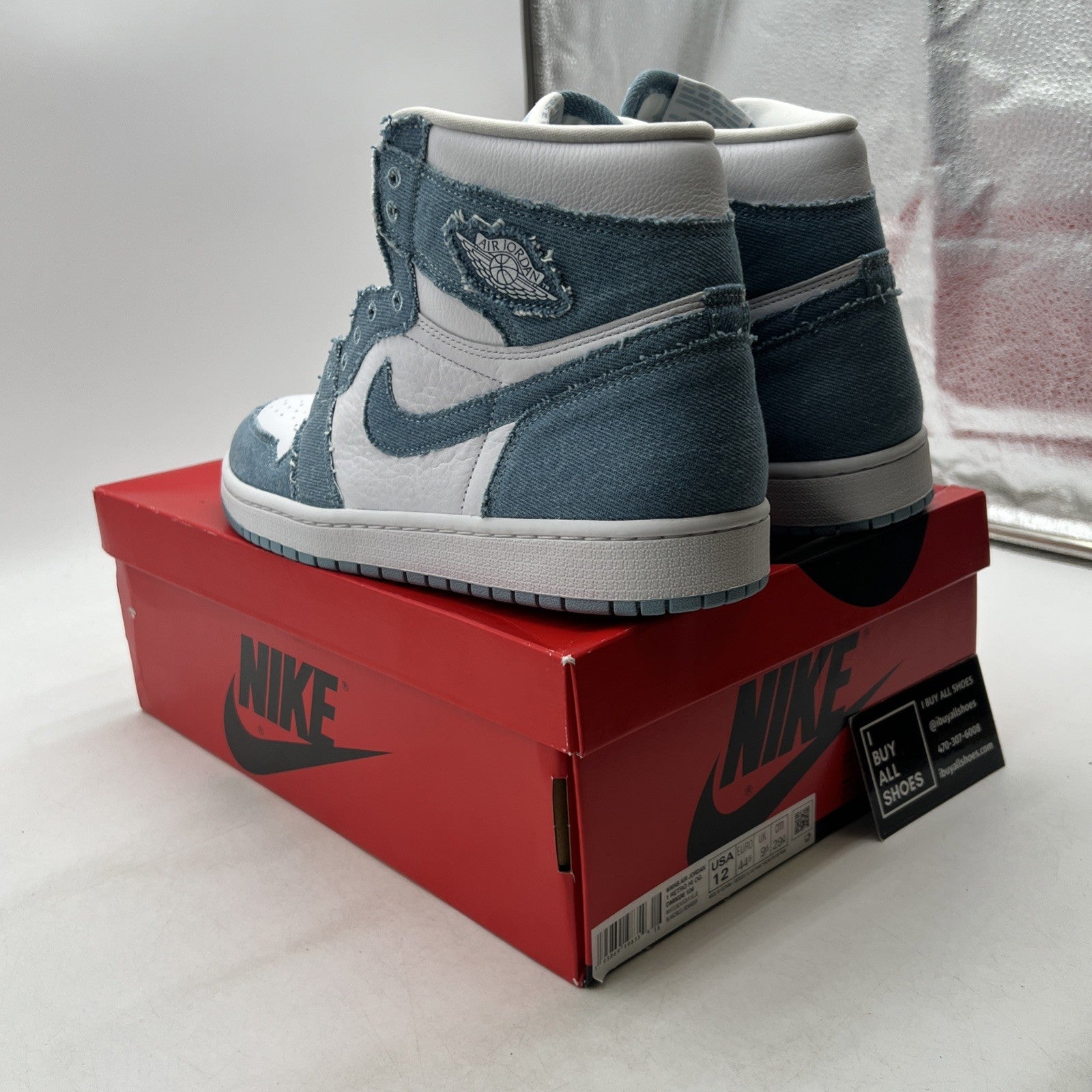 Size 12 - Air Jordan 1 High OG Denim 2022 (DM9036-104)