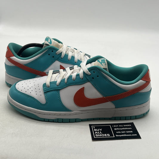 Size 10.5 - Nike Dunk Low Miami Dolphins (DV0833-102)