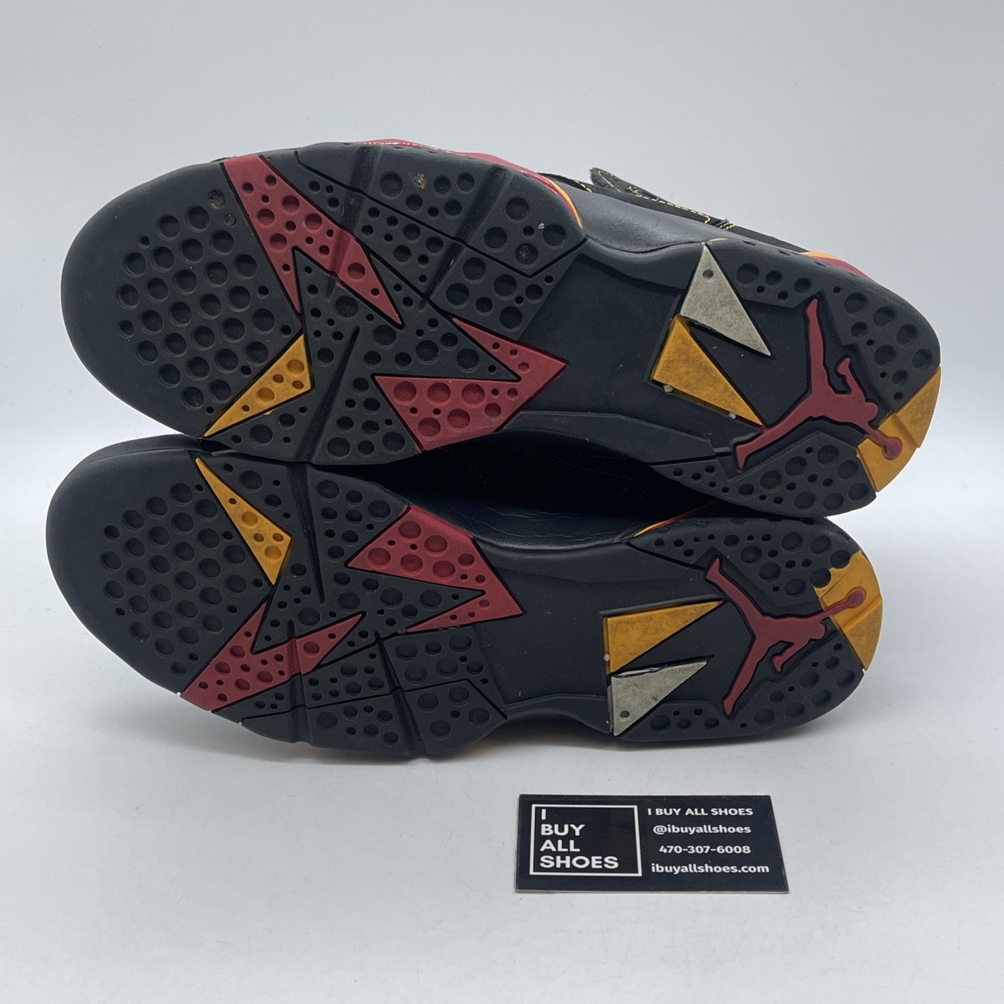 Size 10.5 - Air Jordan 7 Retro Citrus Black Red Yellow Suede (CU9307-081)