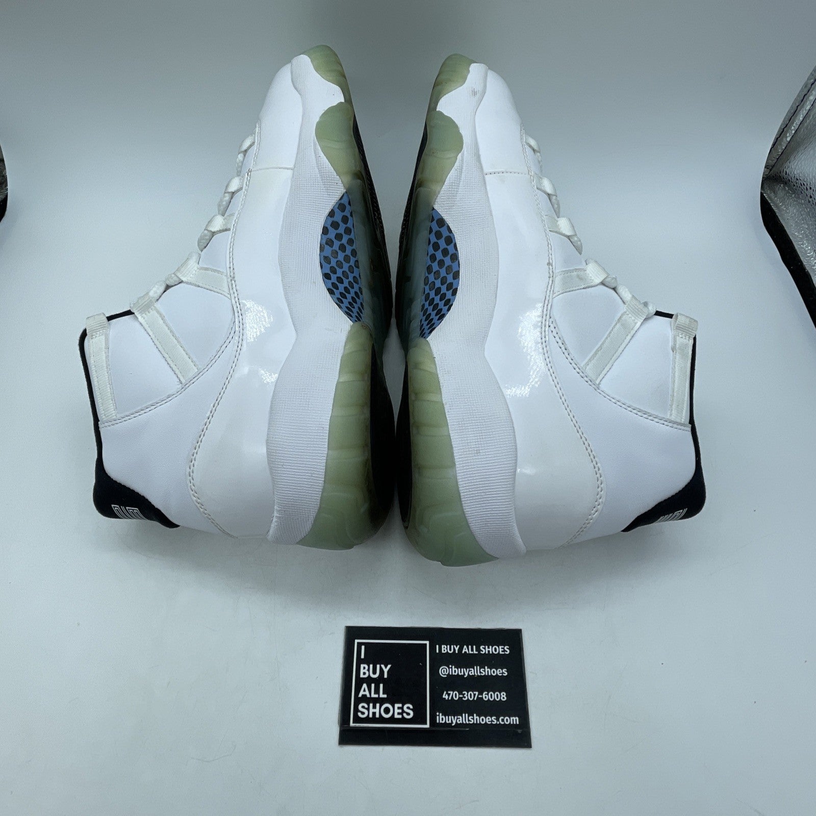 Size 11.5 - Air Jordan 11 Retro High Legend Blue (378037-117)