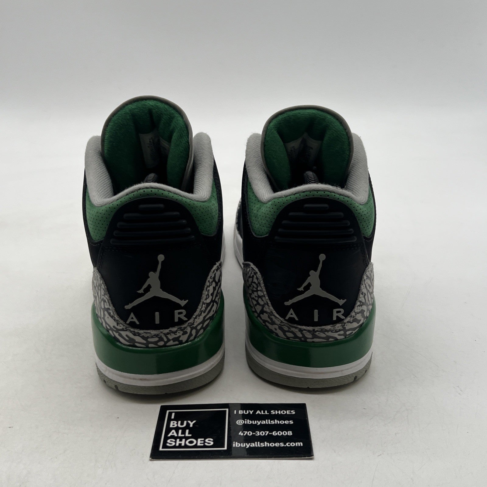 Size 9.5 - Air Jordan 3 Retro Mid Pine Green (CT8532-030)