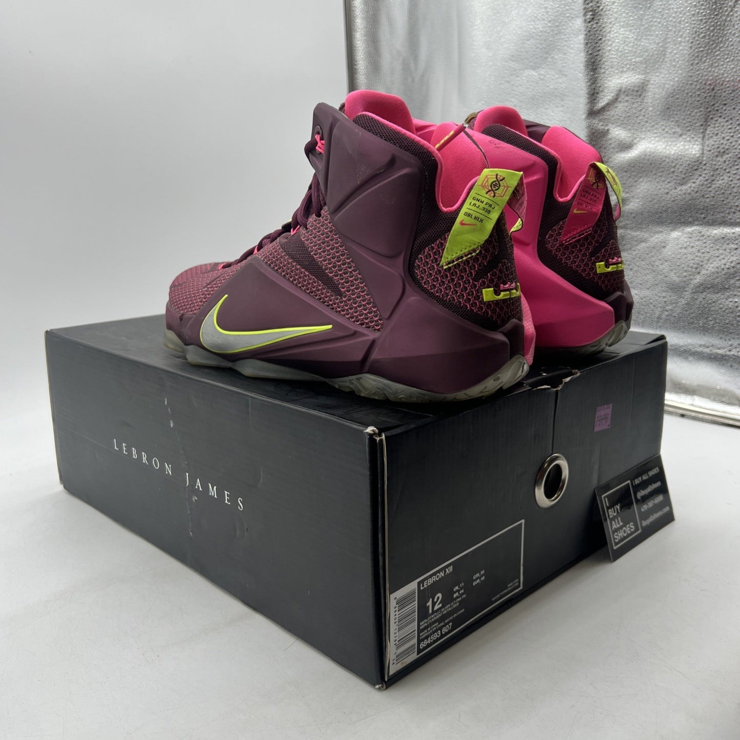Size 12 - Nike LeBron 12 Double Helix (684593-607)