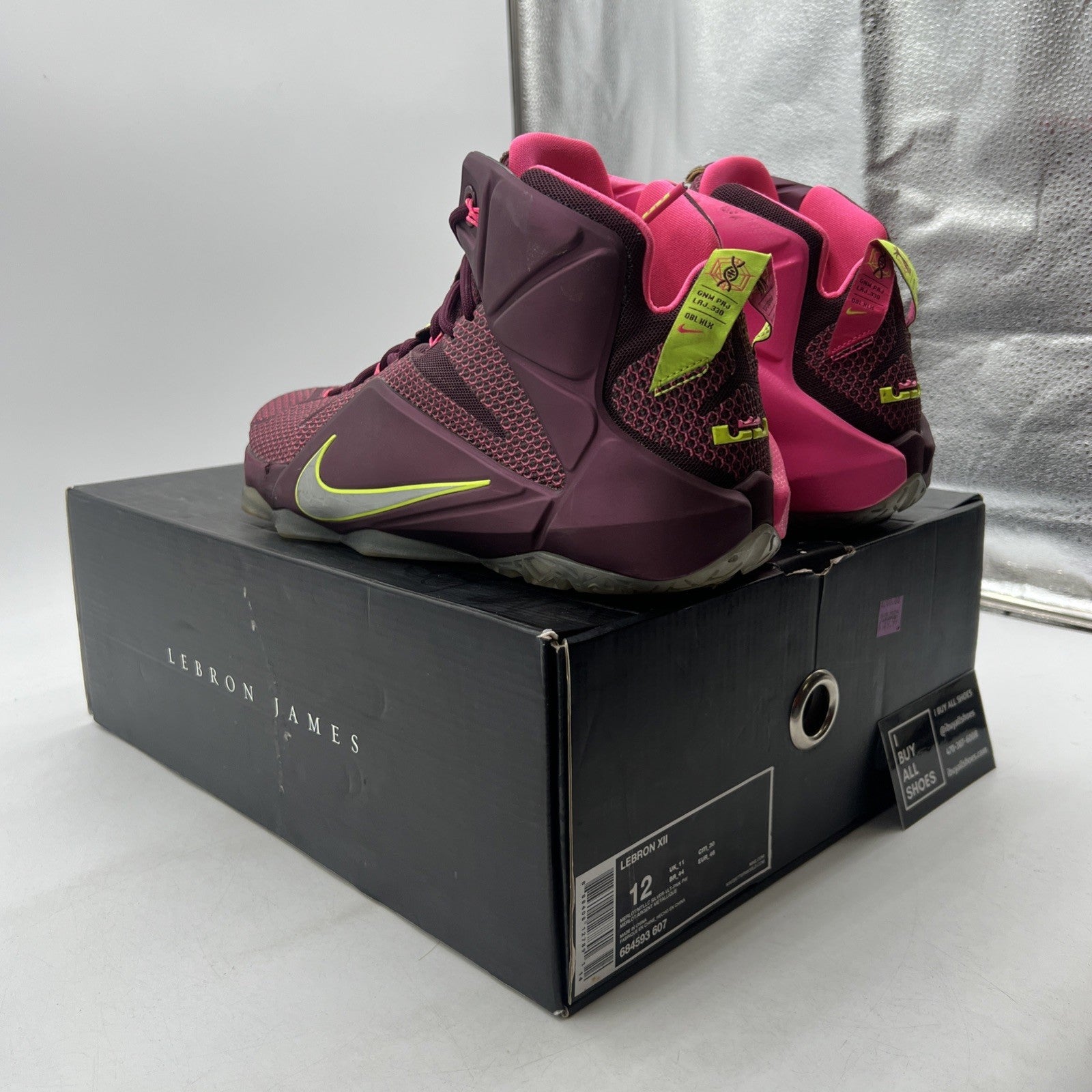 Size 12 - Nike LeBron 12 Double Helix (684593-607)