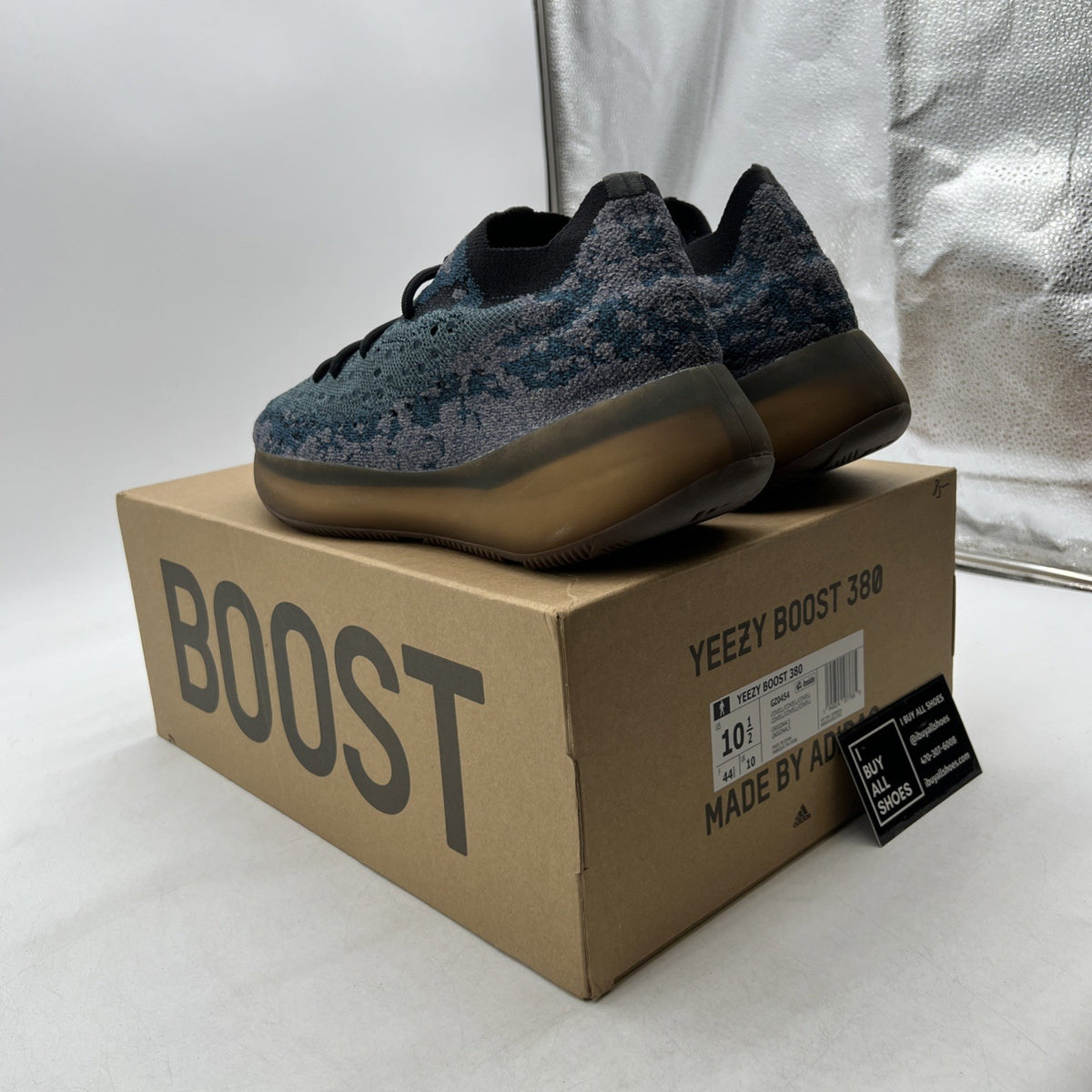 Size 10.5 - Adidas Yeezy Boost 380 Covellite (GZ0454)