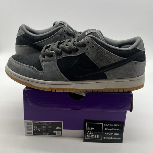 Size 12 - Nike Dunk SB Low Dark Smoke Grey (HF3063-001)