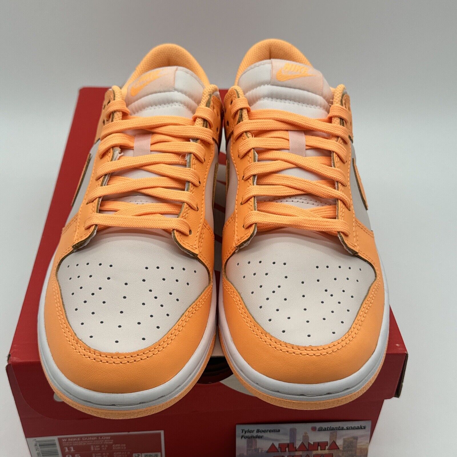 Size 11 - Nike Dunk Low Peach Cream 2022 Orange Women’s. Men’s 9.5 Equivalent