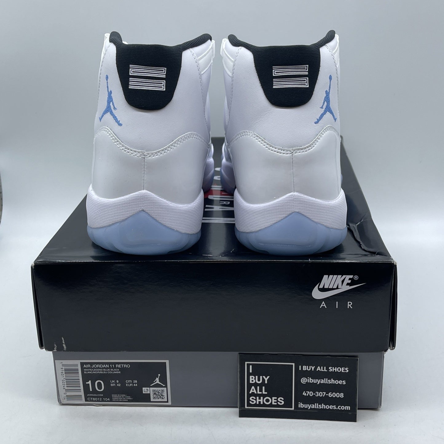 Size 10 - Air Jordan 11 Legend Blue (CT8012-104)