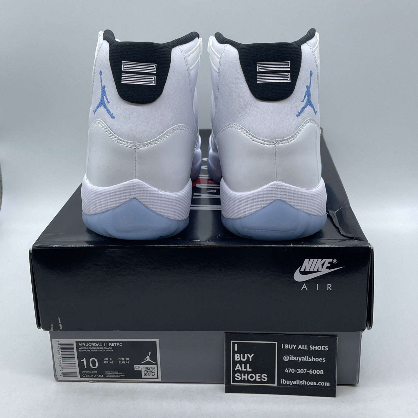 Size 10 - Air Jordan 11 Legend Blue (CT8012-104)