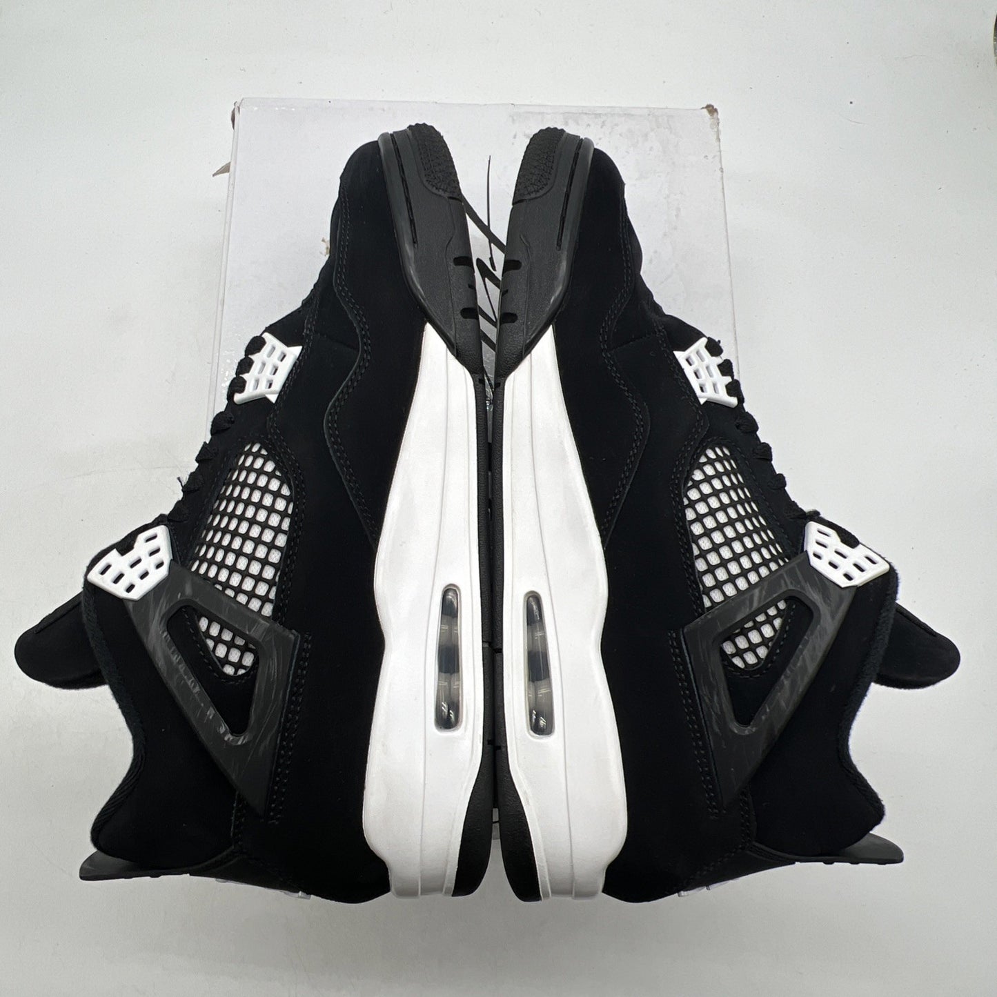 Size 10 - Air Jordan 4 Retro White Thunder (FQ8138-001)