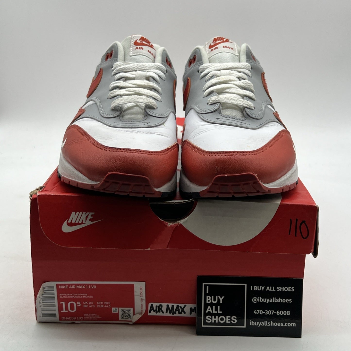 Size 10.5 - Nike Air Max 1 LV8 Martian Sunrise (DH4059-102)
