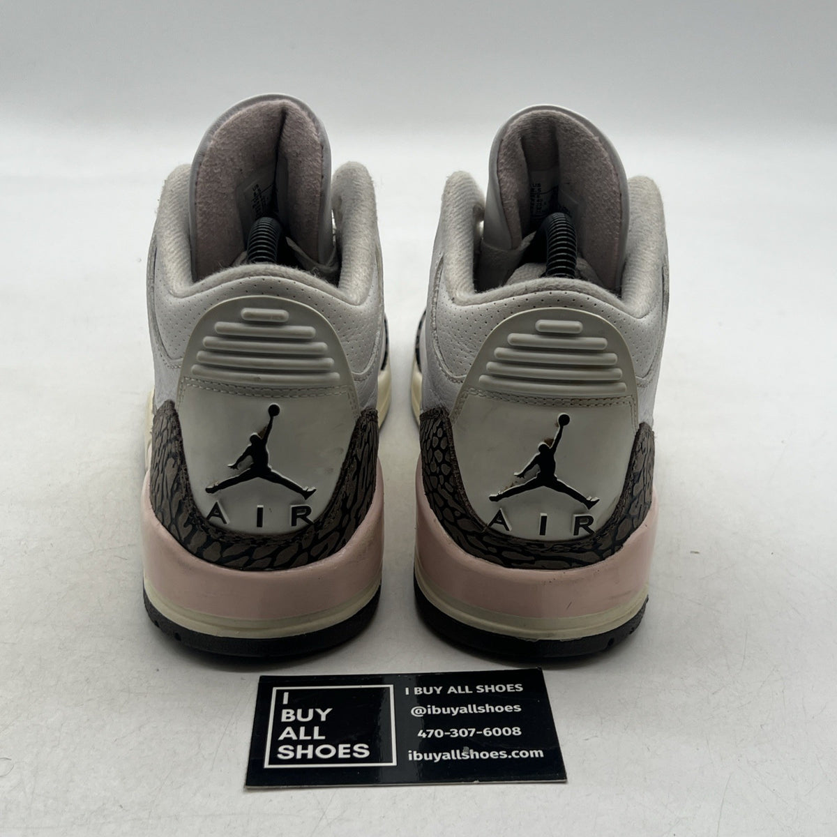 Size 8.5W - Nike Air Jordan 3 Retro Neapolitan White Brown Pink (CK9246-102)