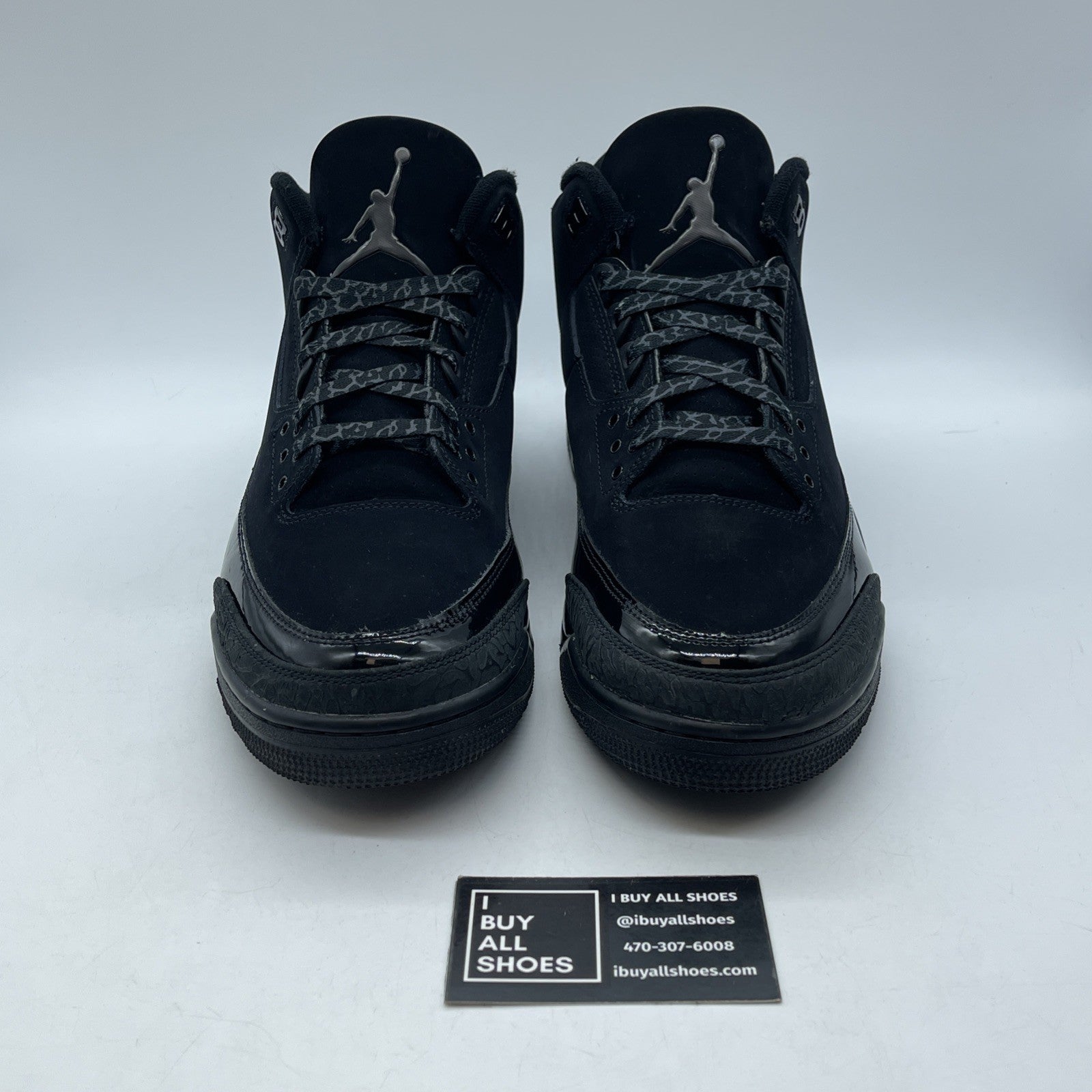 Size 13 - Air Jordan 3 Retro 2025 Black Cat Suede Leather (CT8532-001)
