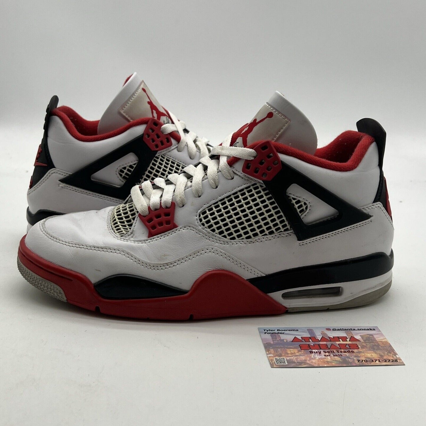 Size 10.5 - Air Jordan 4 Retro OG Mid Fire Red (DC7770-160)