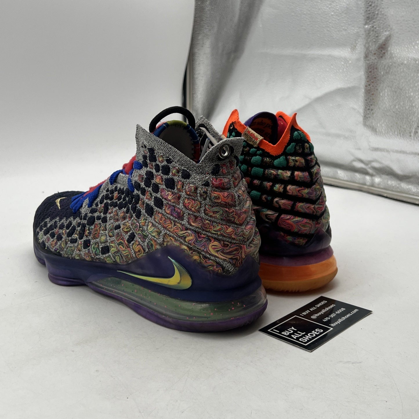 Size 9.5 - Nike LeBron 17 What The (CV8079-900)