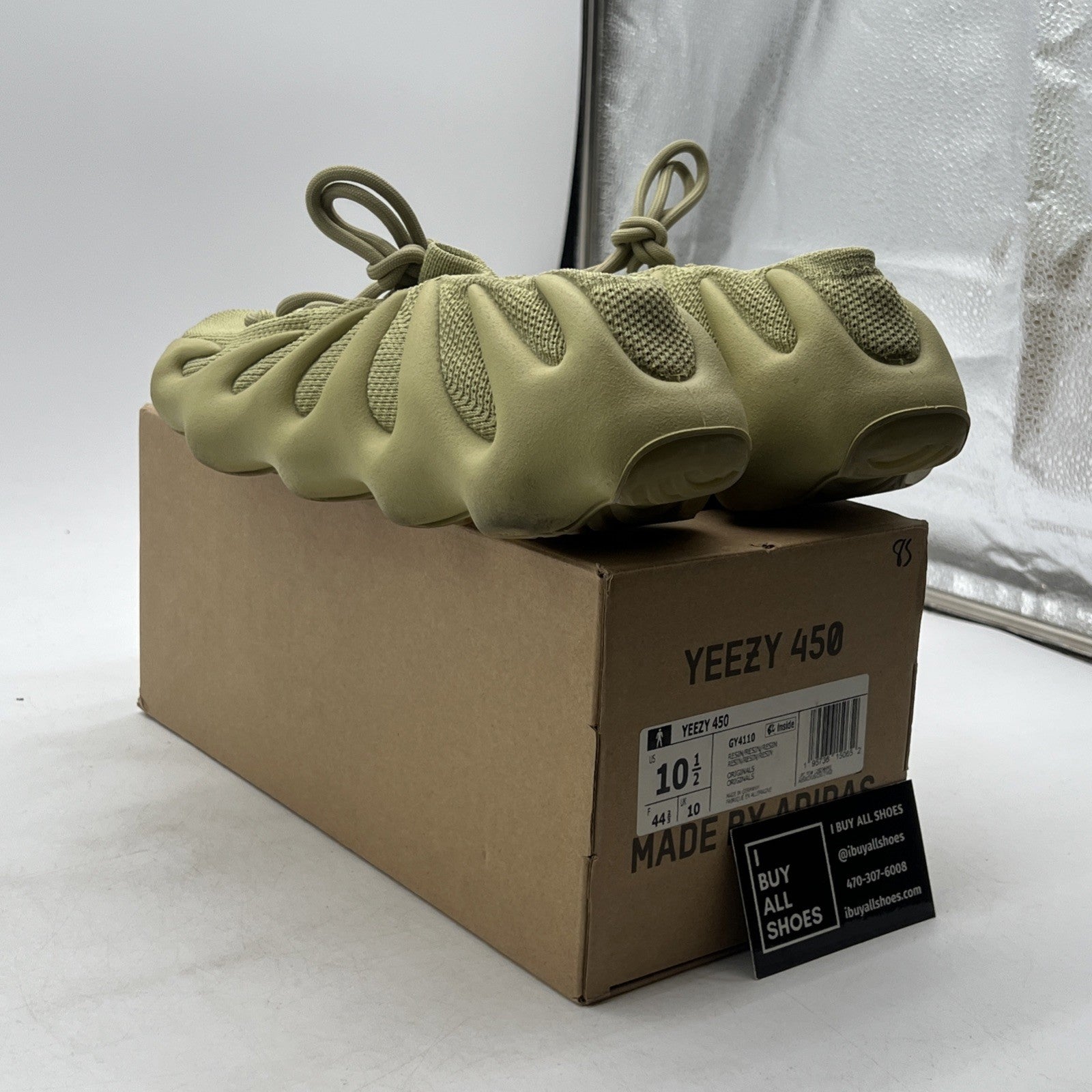 Size 10.5 - adidas Yeezy 450 Resin (GY4110)