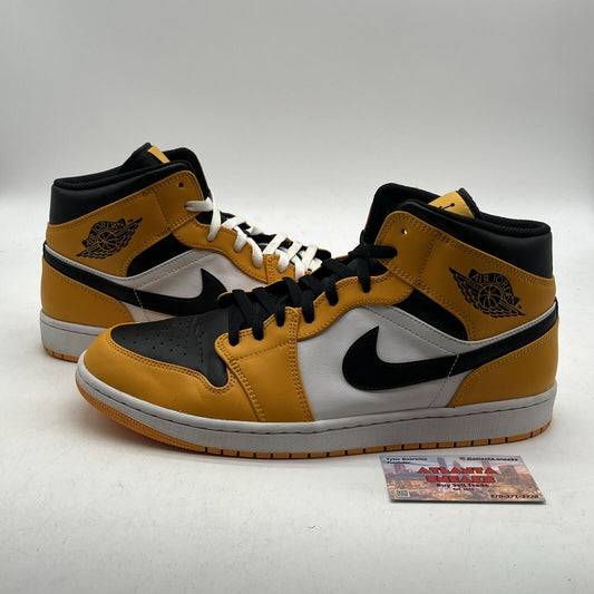 Size 14 - Jordan 1 Mid Taxi 2022 (554724-701)