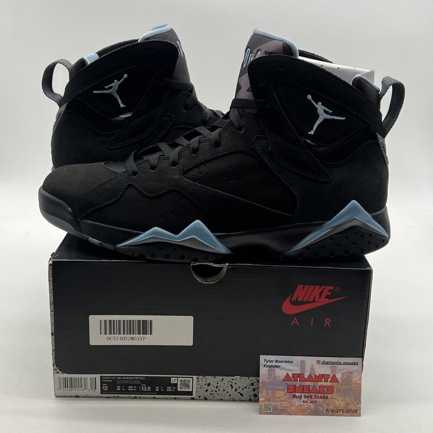 Size 12 - Air Jordan 7 Retro 2023 Chambray (CU9307-004)