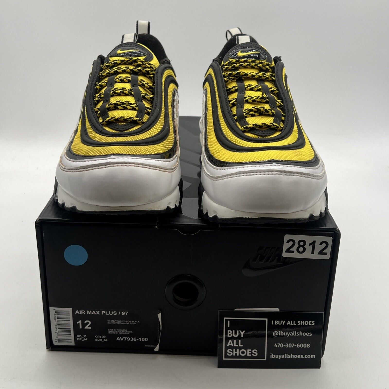 Size 12 - Nike Air Max Plus 97 Frequency Pack (AV7936-100)