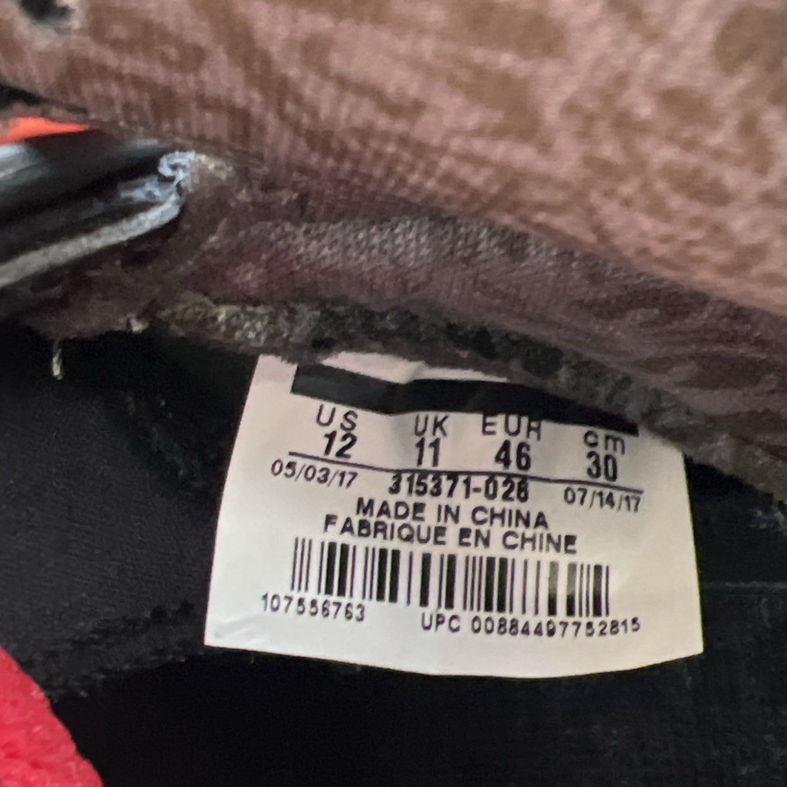 Size 12 - Air Jordan Spizike OG (315371-026)