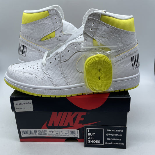 Size 10 - Air Jordan 1 Retro OG High First Class Flight (555088-170)
