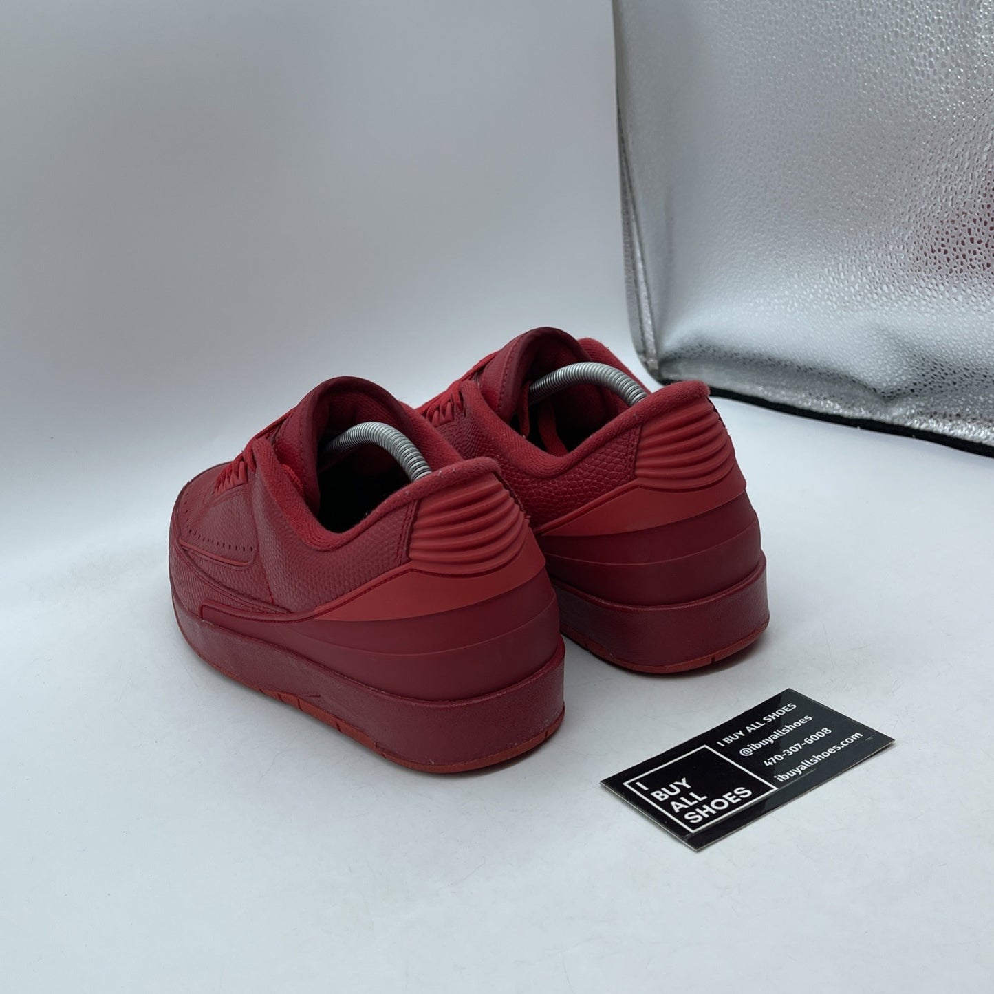 Size 9.5 - Air Jordan 2 Retro Low Gym Red Leather (832819-606)