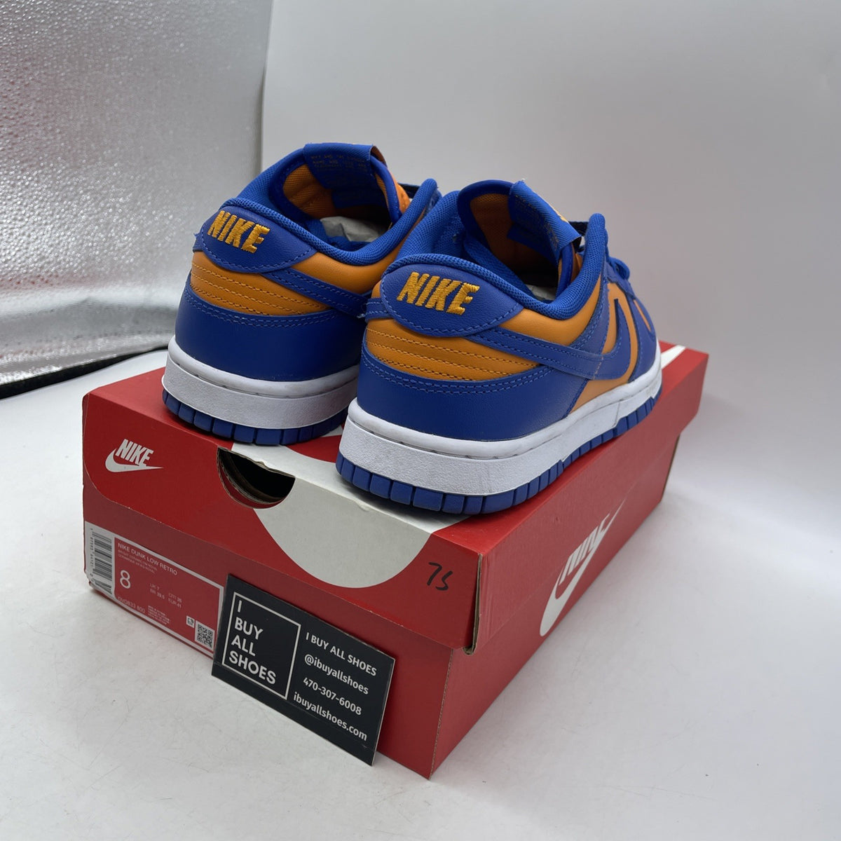Size 8 - Nike Dunk Low Knicks (DV0833-800)