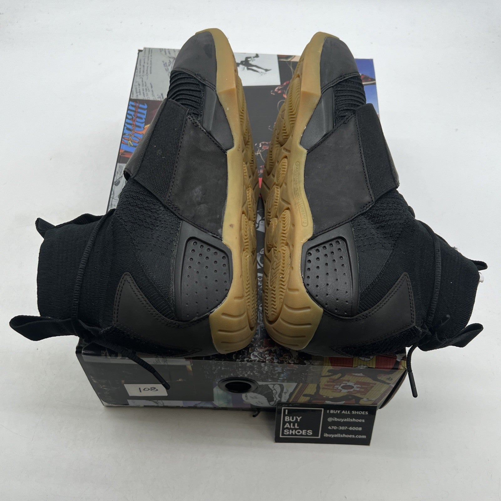 Size 10.5 - Carmelo Anthony x Rag & Bone x Air Jordan 20 Retro Flyknit Black