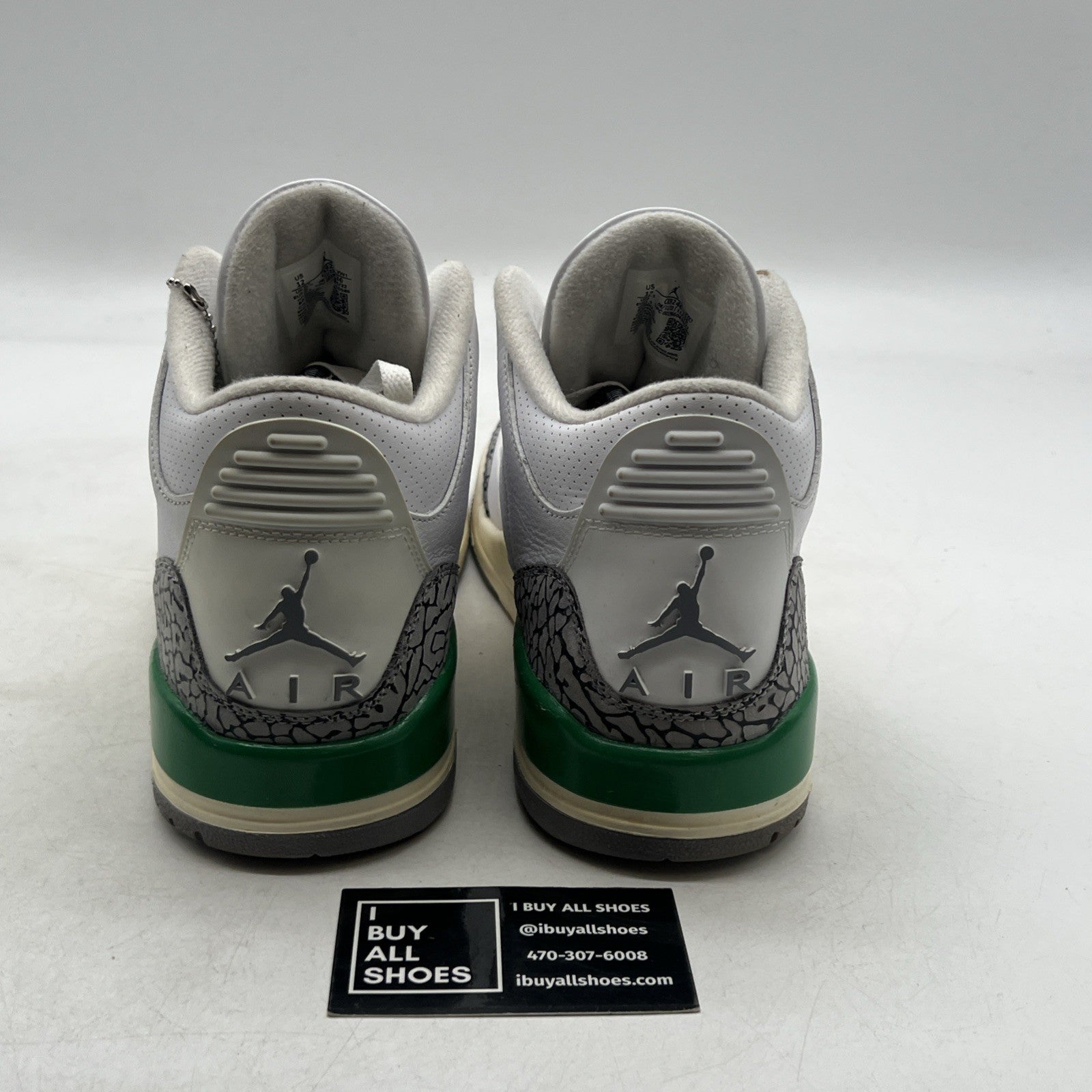 Size 12W - Air Jordan 3 Retro Lucky Green W (CK9246-136)